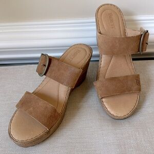 Born Suede Sandals New
